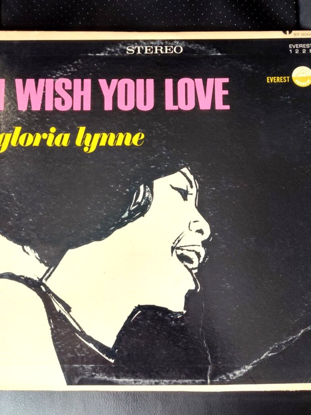 Gloria Lynne I Wish You Love Vinyl LP Everest Stereo Jazz Vocal 33 RPM